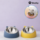 Woofsy Pet Bowl Set – 15° Raised Food & Water Bowls 🐾 (Pack of 2)