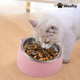 Woofsy Pet Bowl Set – 15° Raised Food & Water Bowls 🐾 (Pack of 2)